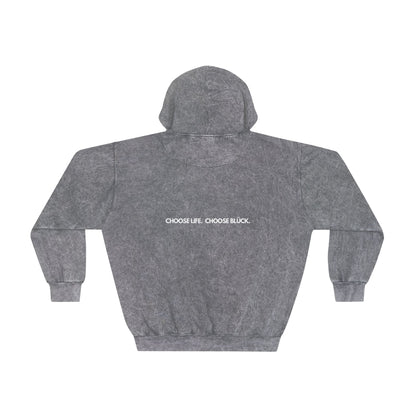 Blück Mineral Wash Hoodie | Choose Life. Choose Bluck.