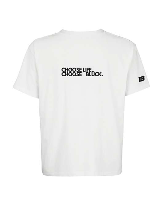 CHOOSE LIFE CHOOSE BLUCK TEE