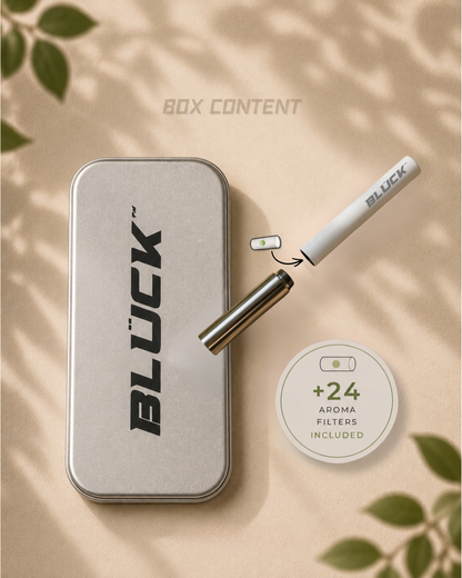 Bluck™ Inhaler + 24 Aroma Crushball Filters