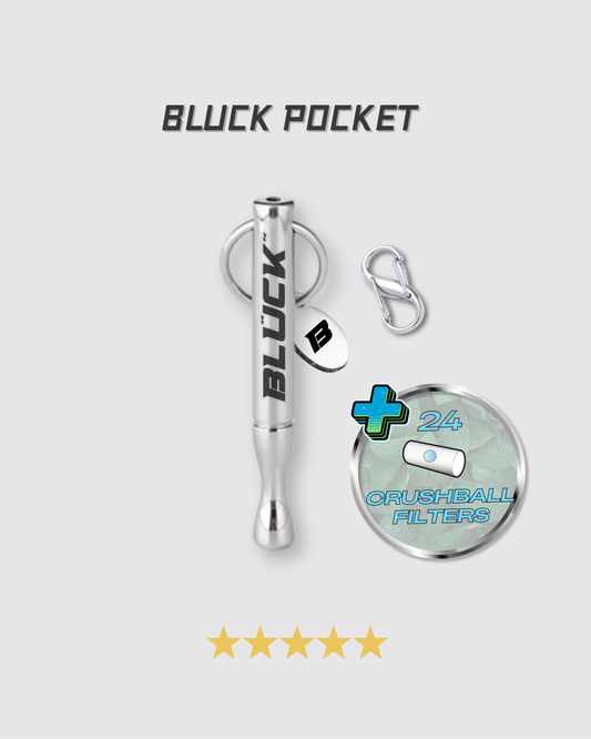 Bluck™ Pocket – 3-in-1 Inhaler + 24 Aroma Filters