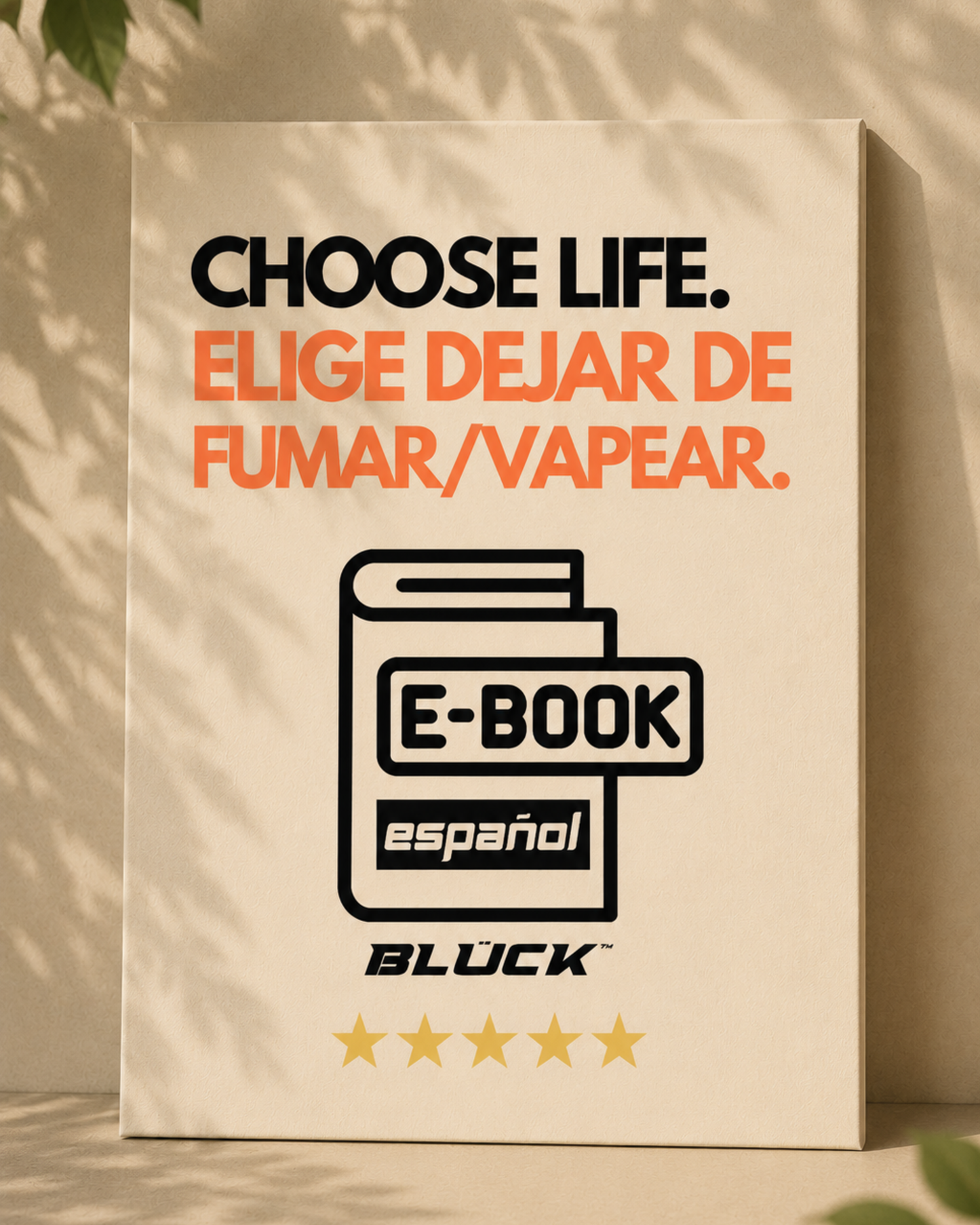 L'e-book « Choisir la vie » – Un guide moderne pour arrêter de fumer sans stress