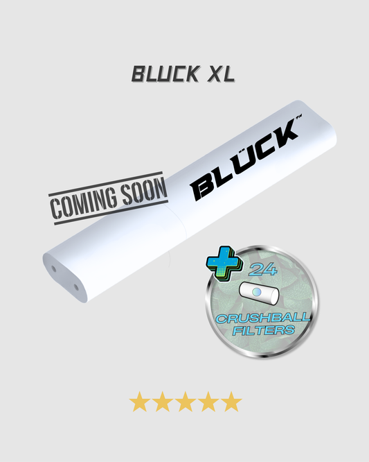 *PRÓXIMAMENTE: Bluck™ XL – Inhalador + 78 filtros de aroma (doble filtro, doble intensidad)